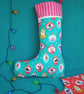 Christmas Stocking, Happy Dogs large stocking can be personalised - Image 3