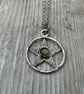 Pentagram Pendant with Labradorite - Image 2