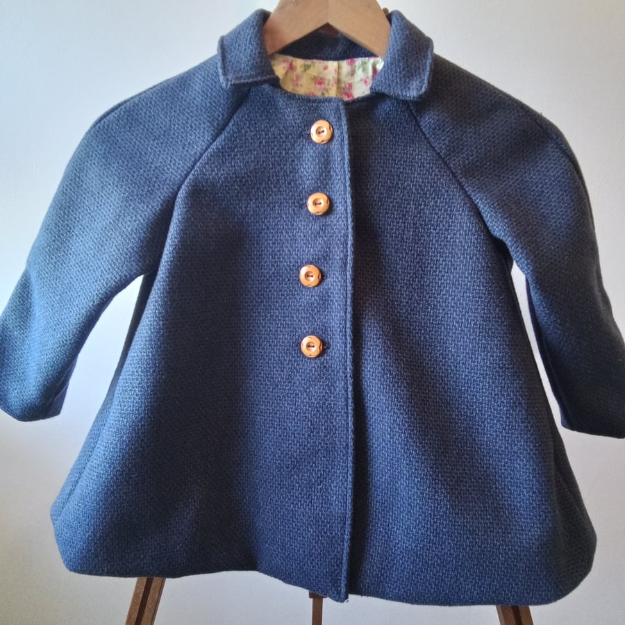 Wool blend coat, 