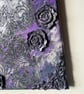 Phantom Flora - Abstract Acrylic Floral Shimmer Painting - Image 4