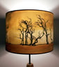 Hawthorn Trees Drum Lampshade by Lily Greenwood - Medium - 30cm - Image 3
