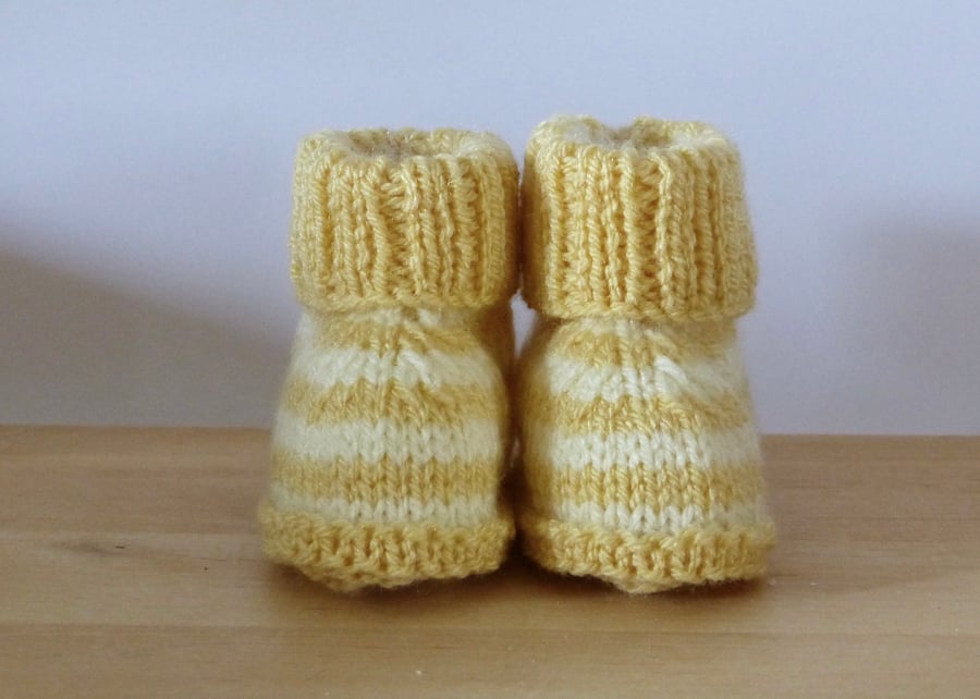 Hand Knitted Booties