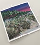 4 Coastal Themed Art Cards Set - Image 5