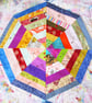 Multi-Coloured Patchwork Throw - Image 3