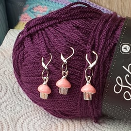 Cupcakes Stitch markers 