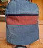 Denim backpack