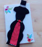 Elegant Evening Dress Bookmark - Image 9