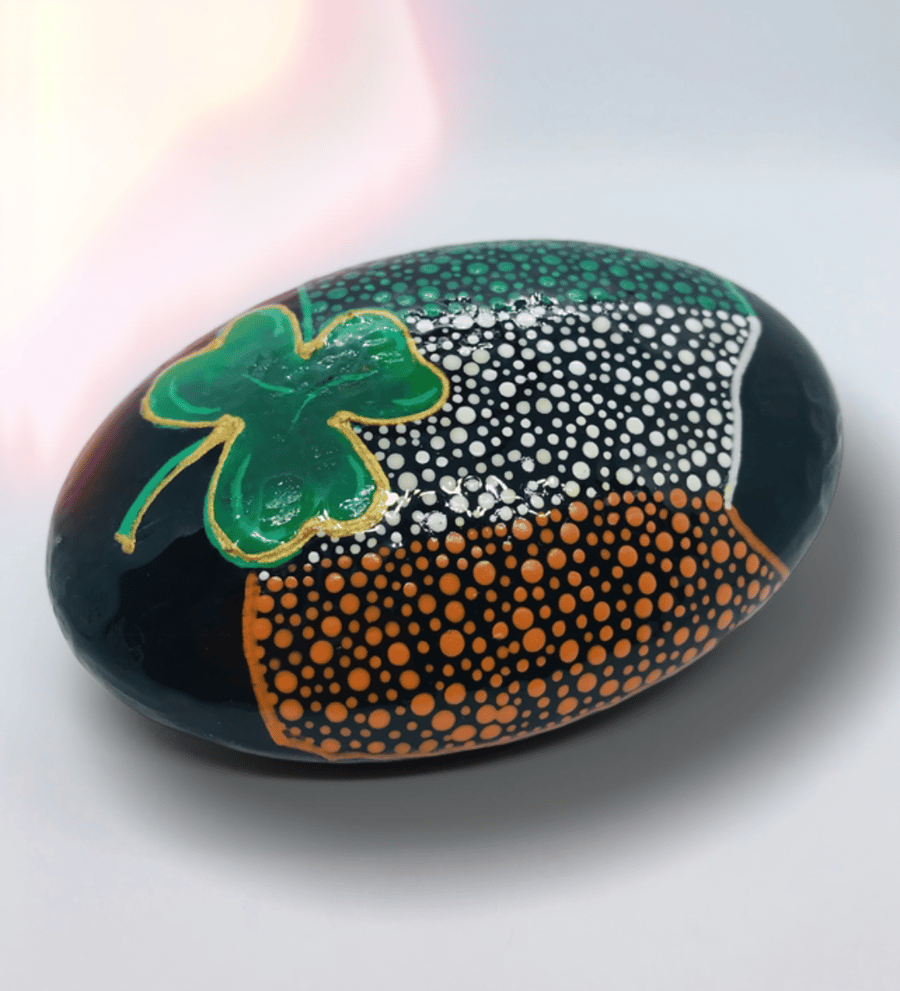 Lucky Irish Pebble