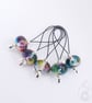 Lampwork Stitch Markers - Stained Glass Window - Image 6