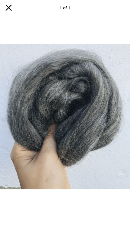 Gotland Felting wool, 20grams of Felting wool