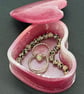 Heart shaped trinket box