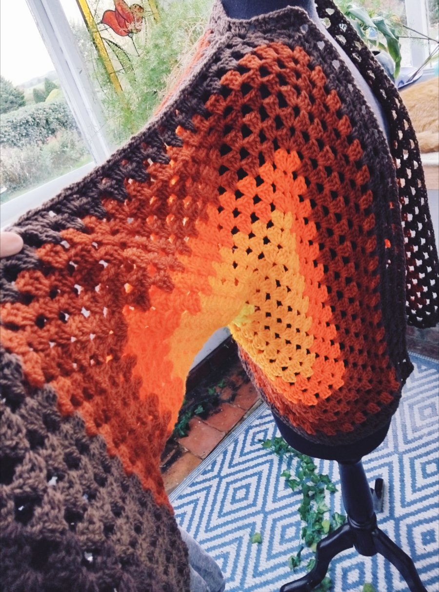 Shades of Autumn Cardigan 