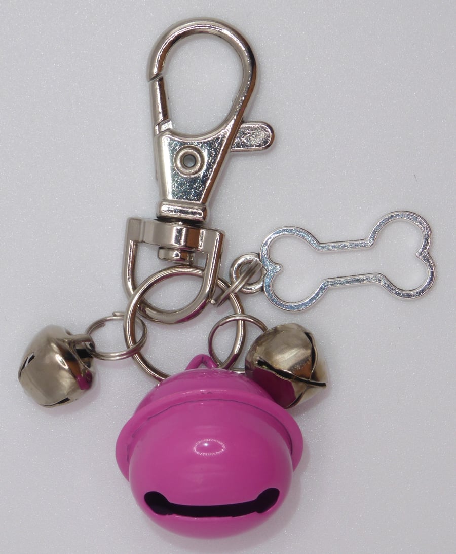 Jake's Walkies Jingle Bells Key Ring Partially Sighted or Blind Dogs & Training