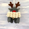 Reindeer hanging decoration
