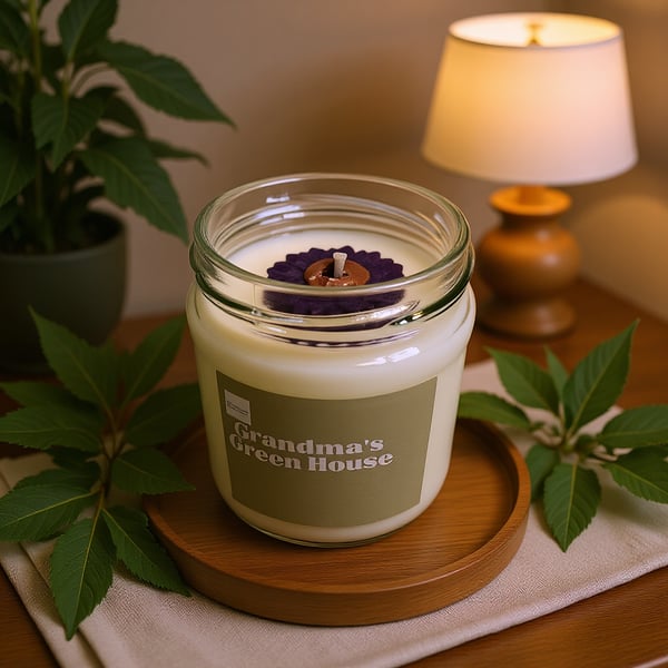 Grandma's Greenhouse flowertop candle 171 g