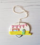 Retro Caravan Hanging Decoration, Hand painted, Handmade - Image 5