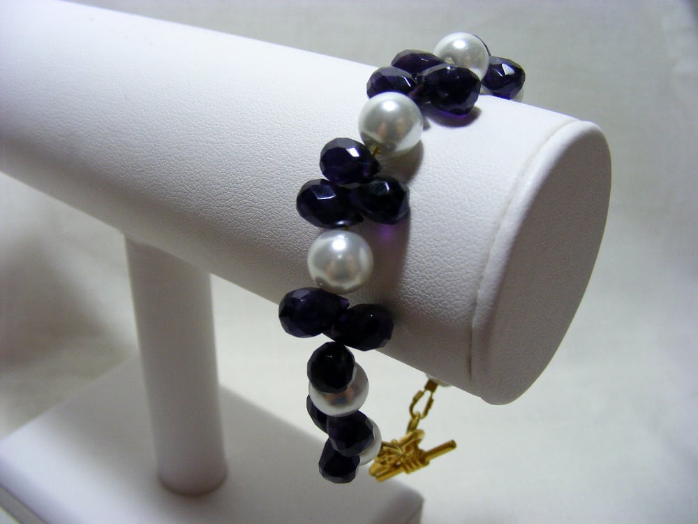 Amethyst Gemstone Bracelet