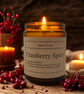 Cranberry Spice Soya Candle 150g