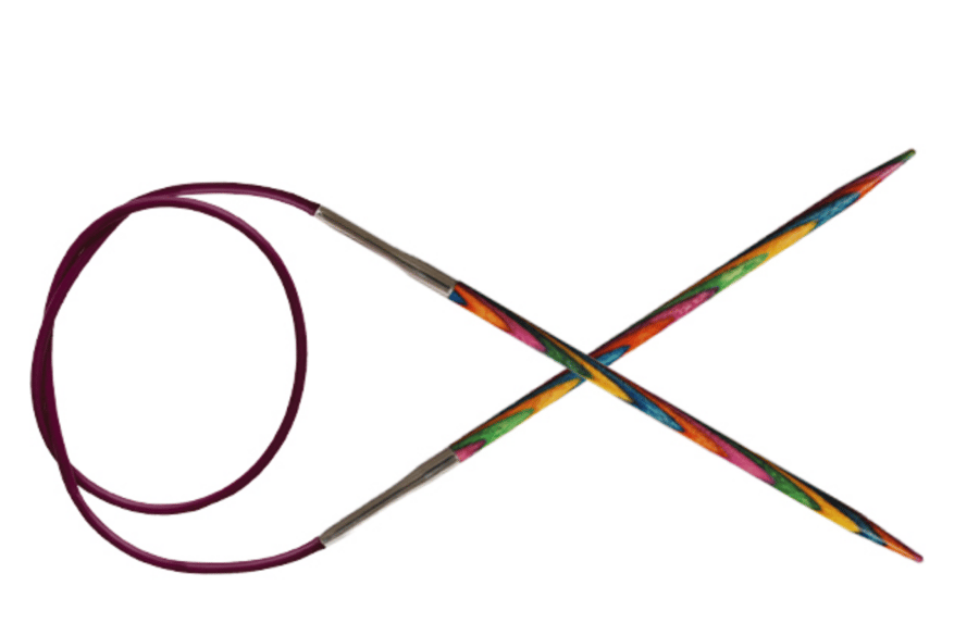 Knit Pro Symfonie Circular Knitting Needles assorted sizes 2.25mm 80cm
