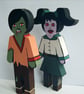 Hand-painted Demonic Themed MDF Figures - Image 5