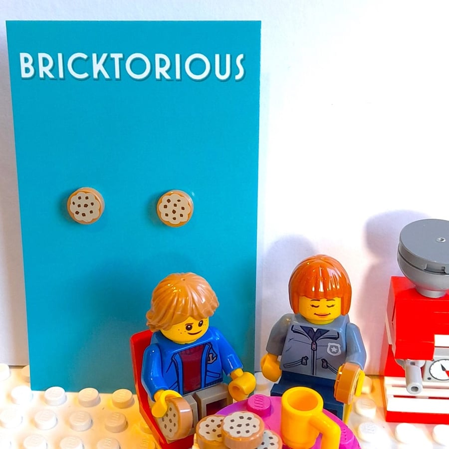 Lego Cookie Earrings
