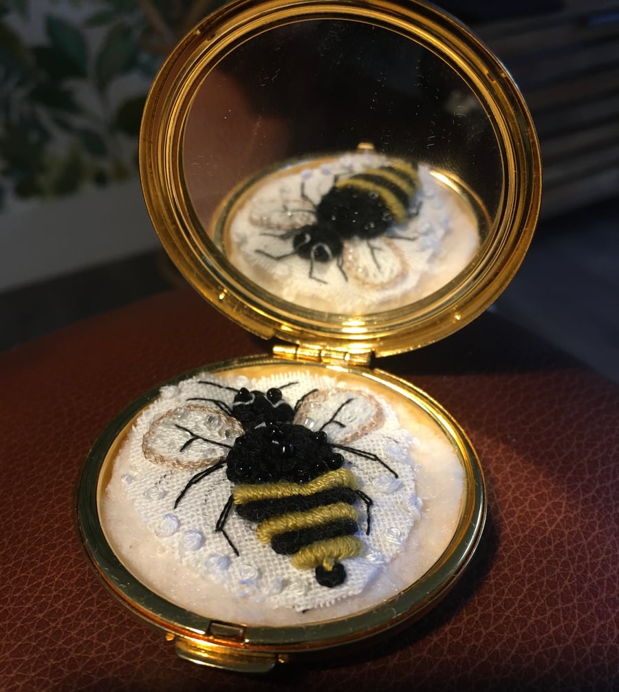 Bee Embroidery 