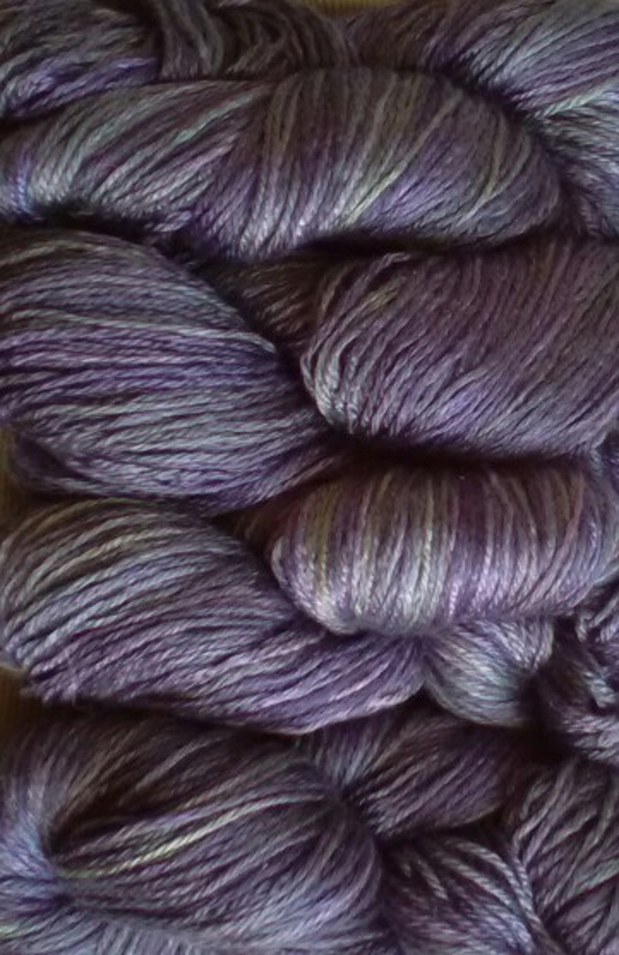 100g Hand-dyed Wool Merino Tencel overdye Neptune