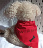Funny sayings doggy bandana over-the-collar, lots of designs or your dog's name - Image 9