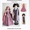 Sewing Pattern for pair of 11-12" Fashion Dolls, "Poldark Style" 1785