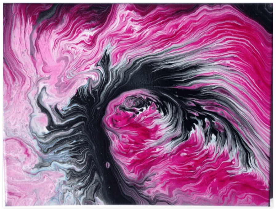 "Hypnotic Splendour" Original Handmade Abstract Acrylic Painting