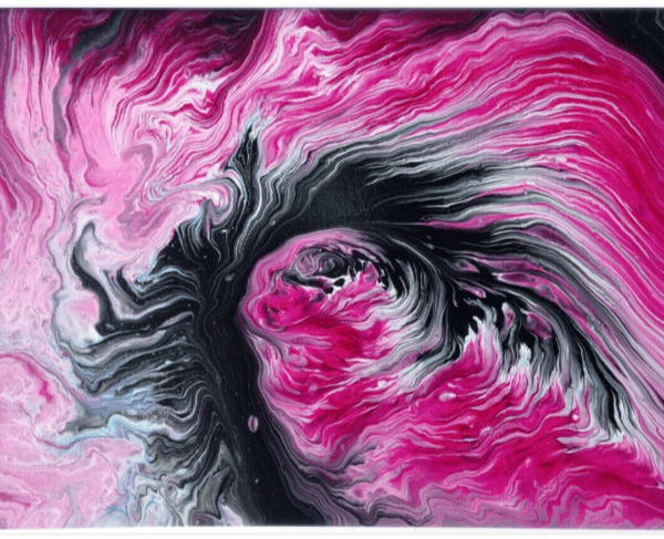 "Hypnotic Splendour" Original Handmade Abstract Acrylic Painting
