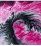 "Hypnotic Splendour" Original Handmade Abstract Acrylic Painting - Image 1