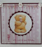 Forever Friends bear birthday card  - Image 1