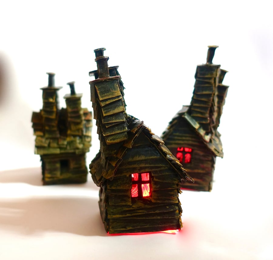 Halloween Houses - MADE TO ORDER