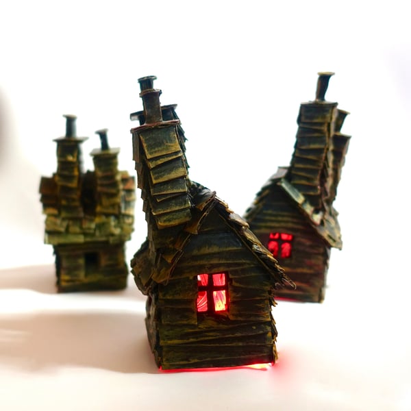 Halloween Houses - MADE TO ORDER
