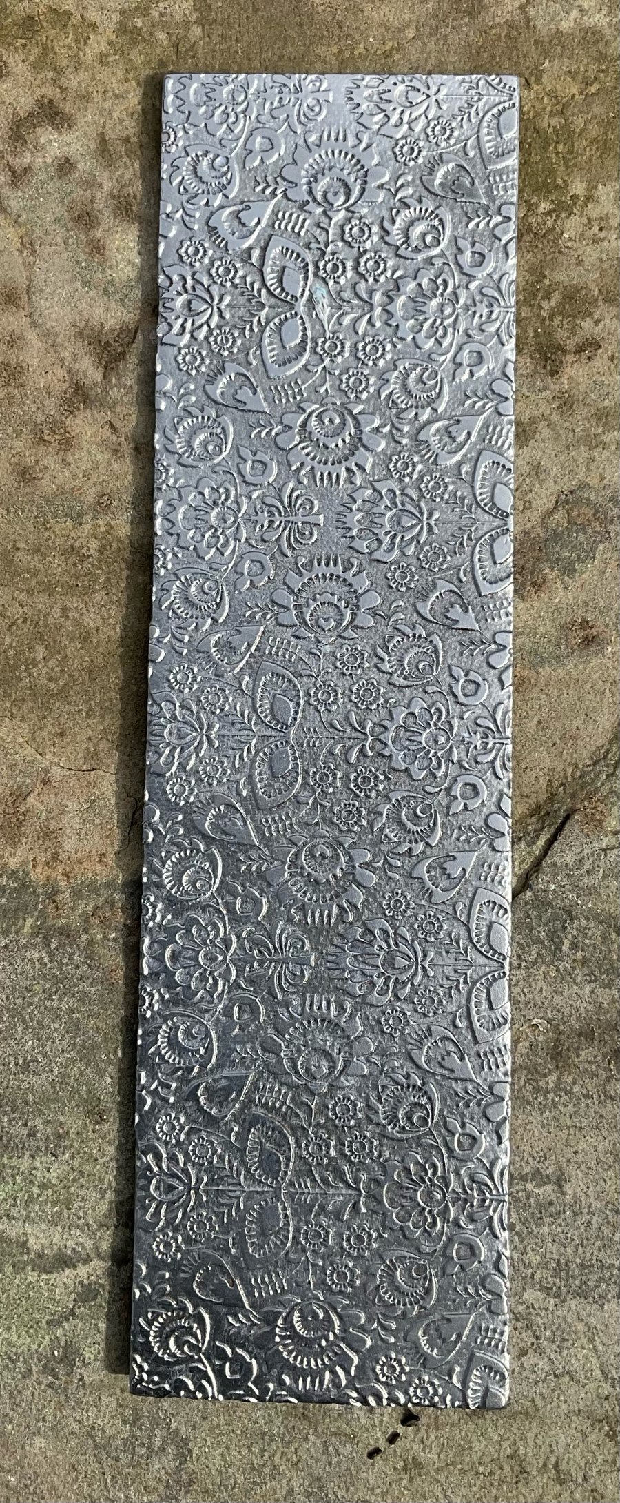 Rolling mill texture plate. Pattern plate 45