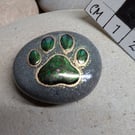 Paw Print Stone