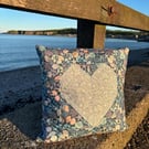 Ocean Pearls Cushion with a Heart