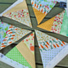  Clearance - Quilted Patchwork Cotton Bunting 