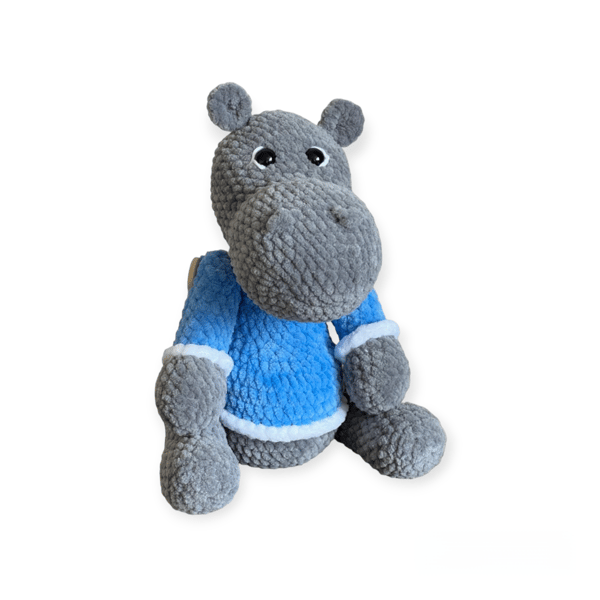 Crochet Hippopotamus 