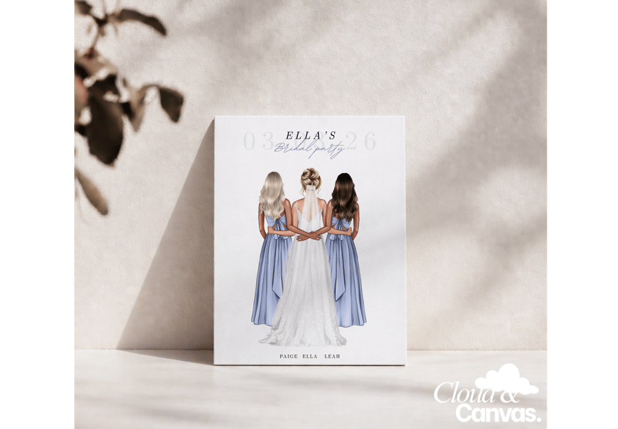 Custom Bridal Party Print