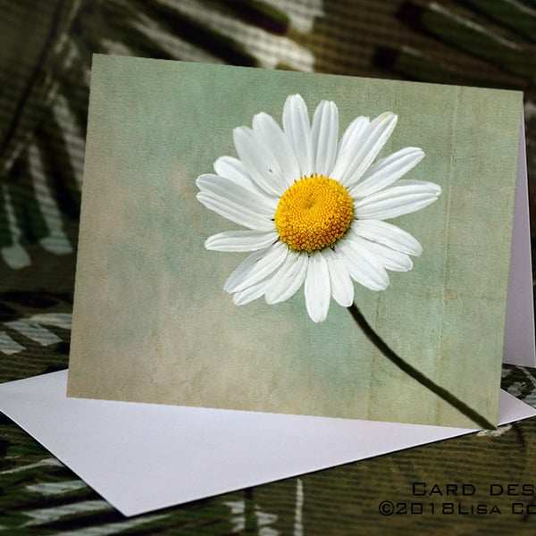 Exclusive Delicate Daisy Greetings Card