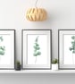 Eucalyptus wall prints, eucalyptus wall decor, botanical wall art prints - Image 2