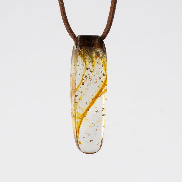 Resin Pendant Necklace