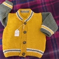 Boys Varsity Style Jacket  - 3 to 6 mths