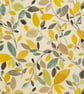 Fryetts Molveno Leaf Leaves Ochre Yellow Tablecloth Various Size
