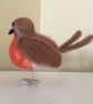 Handmade needle felted robin ornament - Image 3