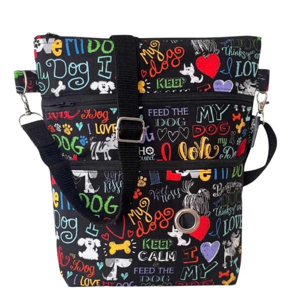 Dog walking bags,I love my dog 