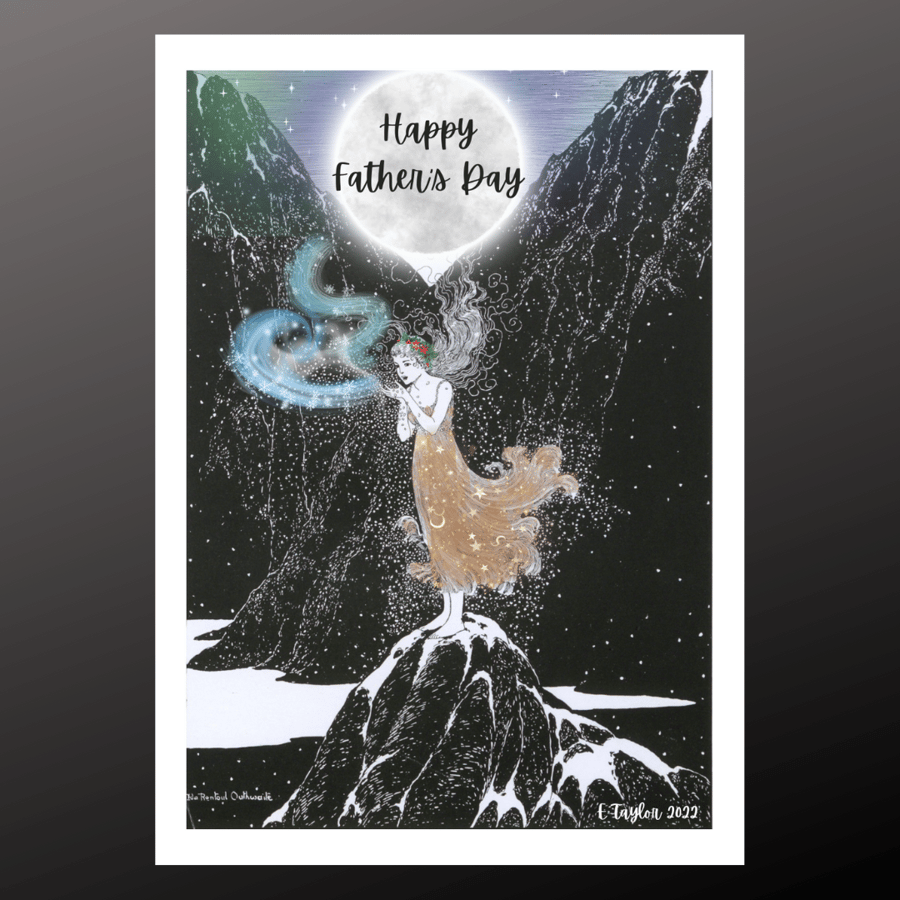 Happy Fathers Day Goddess Fantasy Art E Taylor