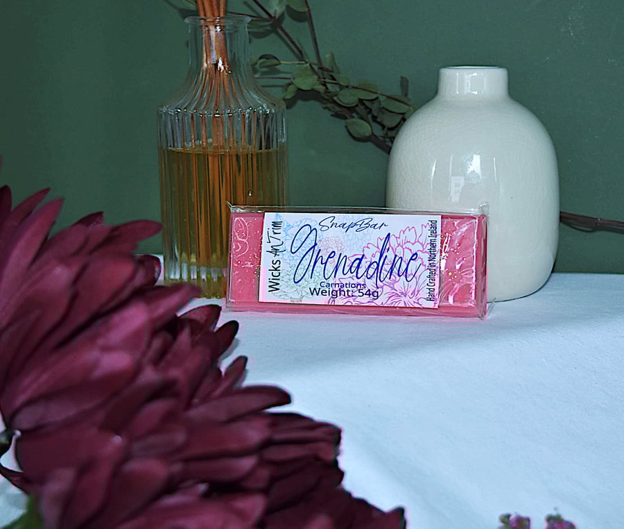 Grenadine Hand Crafted Soy Wax Melt SnapBar